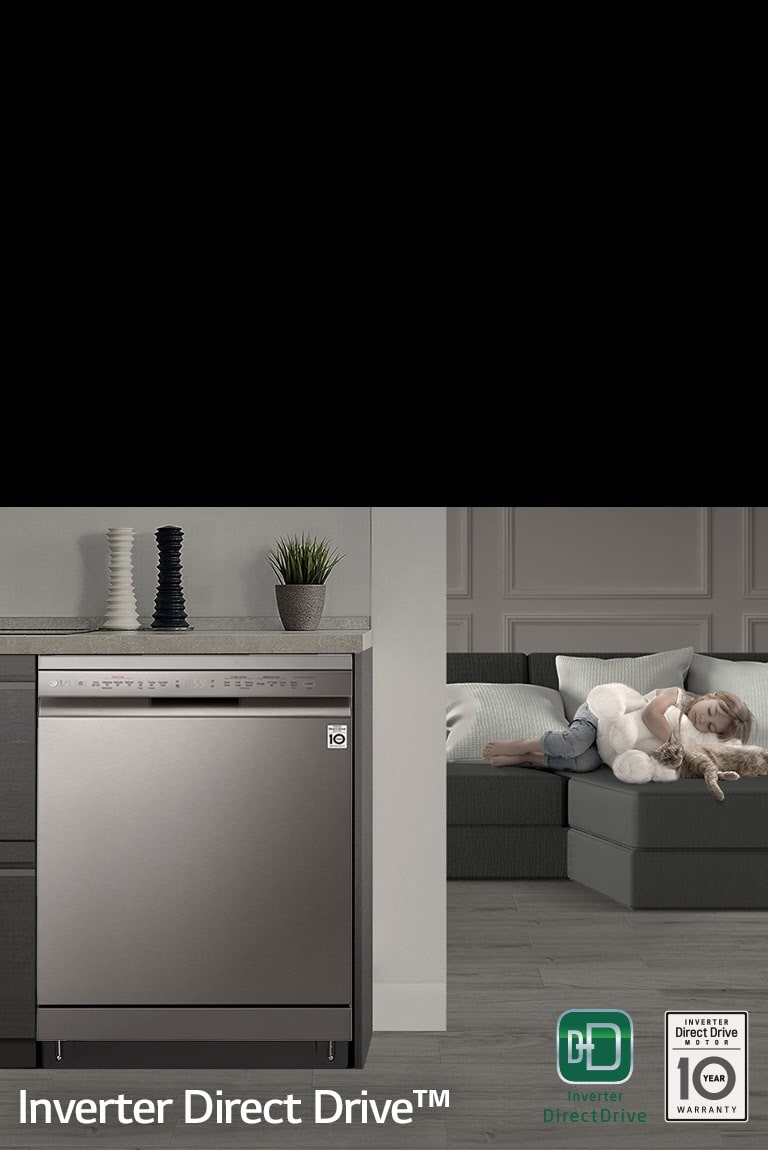 LG DFB424FM Dishwasher  Inverter Direct Drive Motor