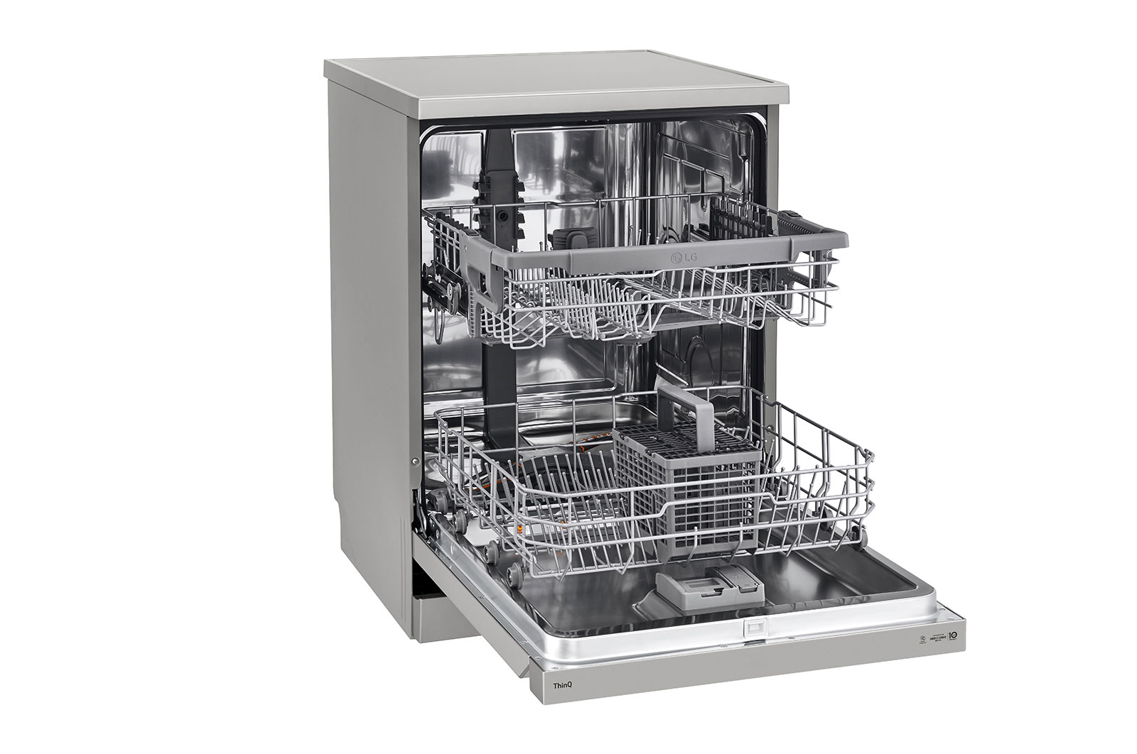 LG True Steam Dishwasher with Inverter Direct Drive Technology (Silver Color), DFB532FP