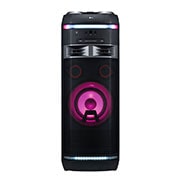 LG OK75 1000W RMS, for Karaoke - Karaoke Playback, Recording, Echo Effects and Vocal Effects, DJ Wheel,DJ Loop, Party Thruster, DJ Pad and Multi-color Party Lighting, Bass Blast EQ, LG XBOOM App , OK75