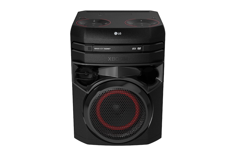 LG XBOOM ON2D Powerful Surround Sound 100W with Dolby Audio, 2 Mic Input, Karaoke Playback, ON2D