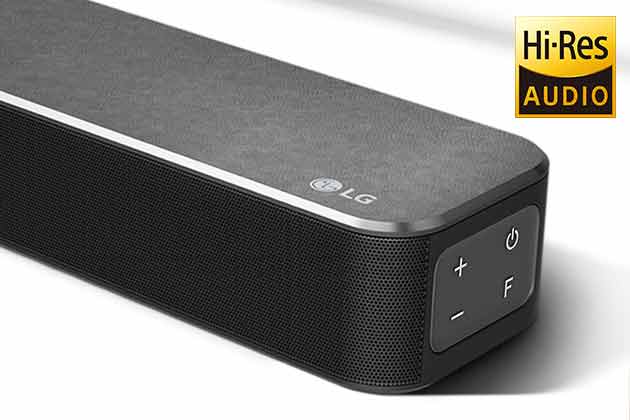 LG Sound Bar SN6Y Hi-Resolution Audio