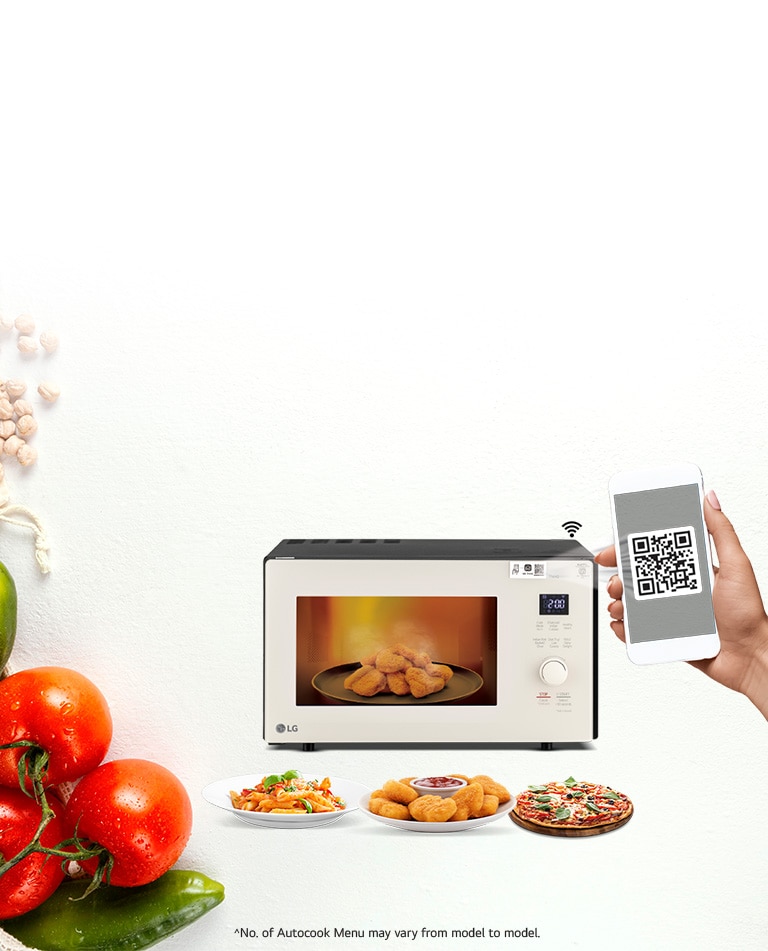 Which LG Microwaves Feature Scan-to-Cook?