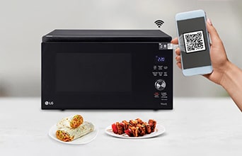 LG Microwave Ovens Scan-To-Cook: Make Dishes in a Scan