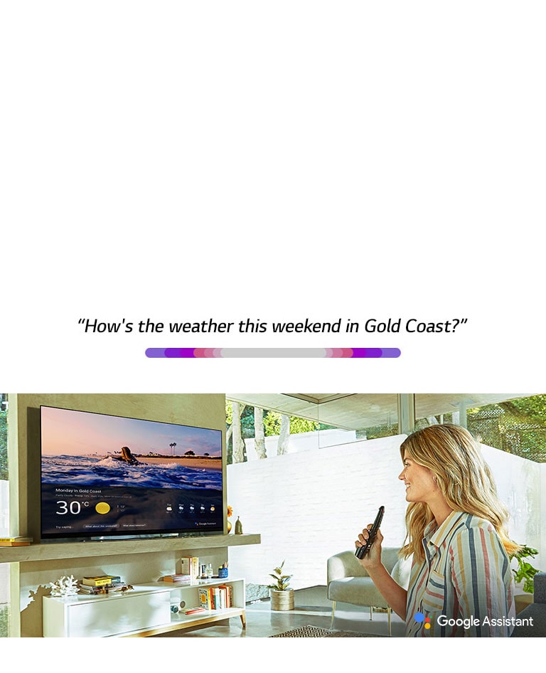 LG AI TV 2019 Google Assistant