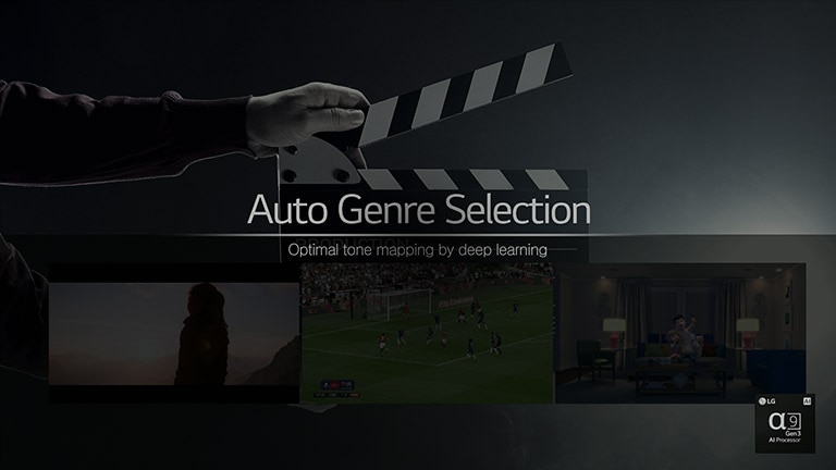 LG Alpha9 Auto Genre Selection Animation