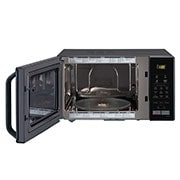 LG 21 L Convection Microwave Oven with Glass Door, 151 Auto Cook Menu, Quartz Heater, Health Plus Menu, Glossy Black, MC2146BG