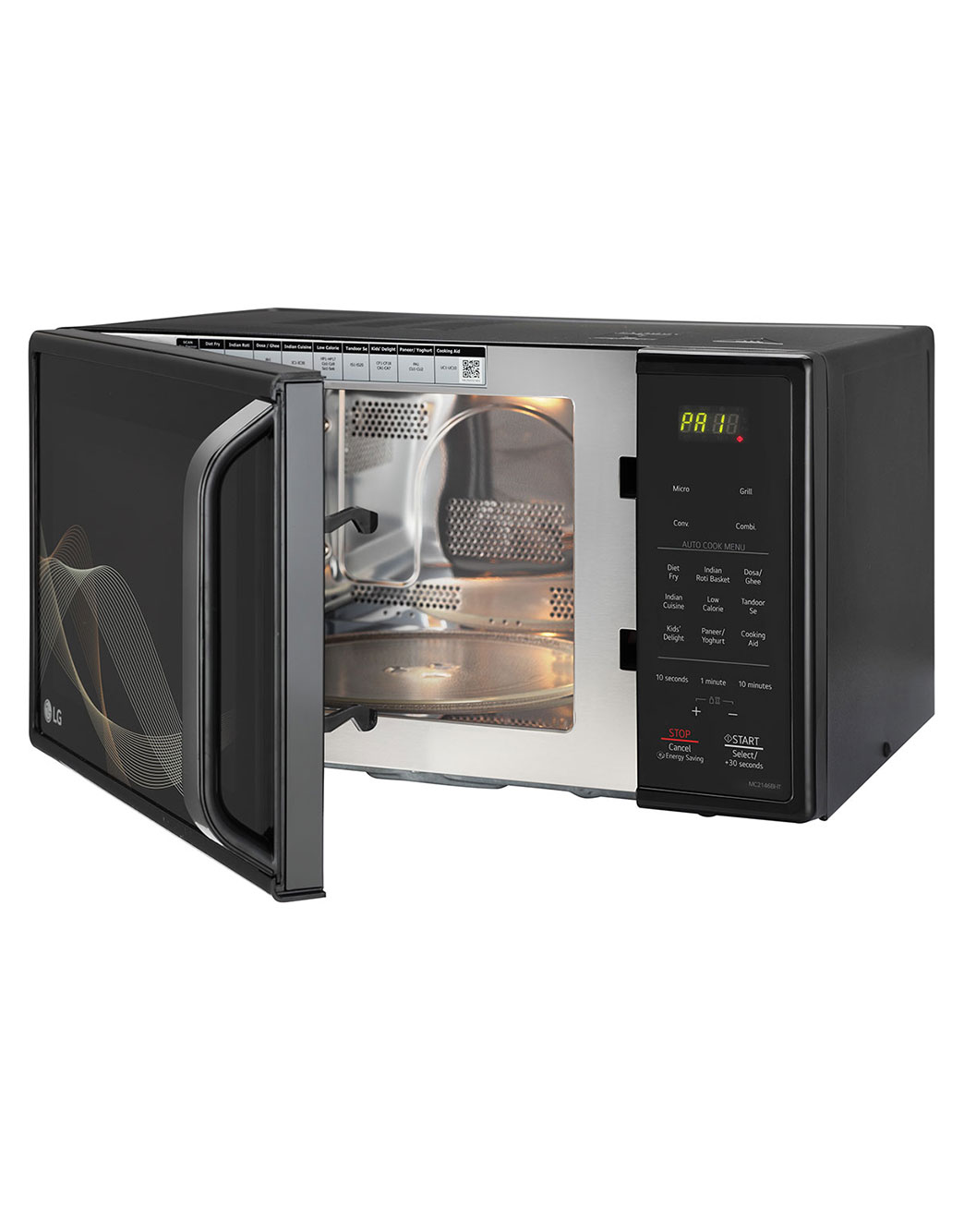 21L Diet Fry Convection Microwave Oven MC2146BHT LG IN