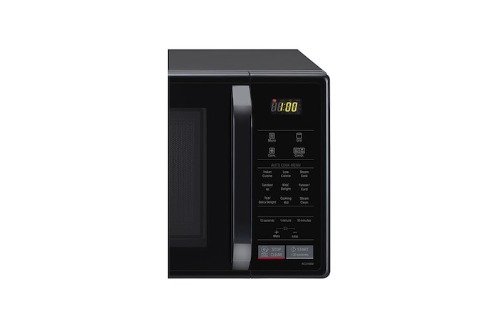 LG 21 L Convection Microwave Oven, 151 Auto Cook Menu, Quartz Heater, Stainless Steel Cavity, Health plus Menu, Black, MC2146BV