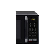 LG 21 L Convection Microwave Oven with 365 Auto Cook Menu, Quartz Heater, Stainless Steel Cavity, Health plus Menu, Black, MC2146BV