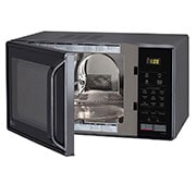 LG 21 L Convection Microwave Oven with 365 Auto Cook Menu, Quartz Heater, Stainless Steel Cavity, Health plus Menu, Black, MC2146BV