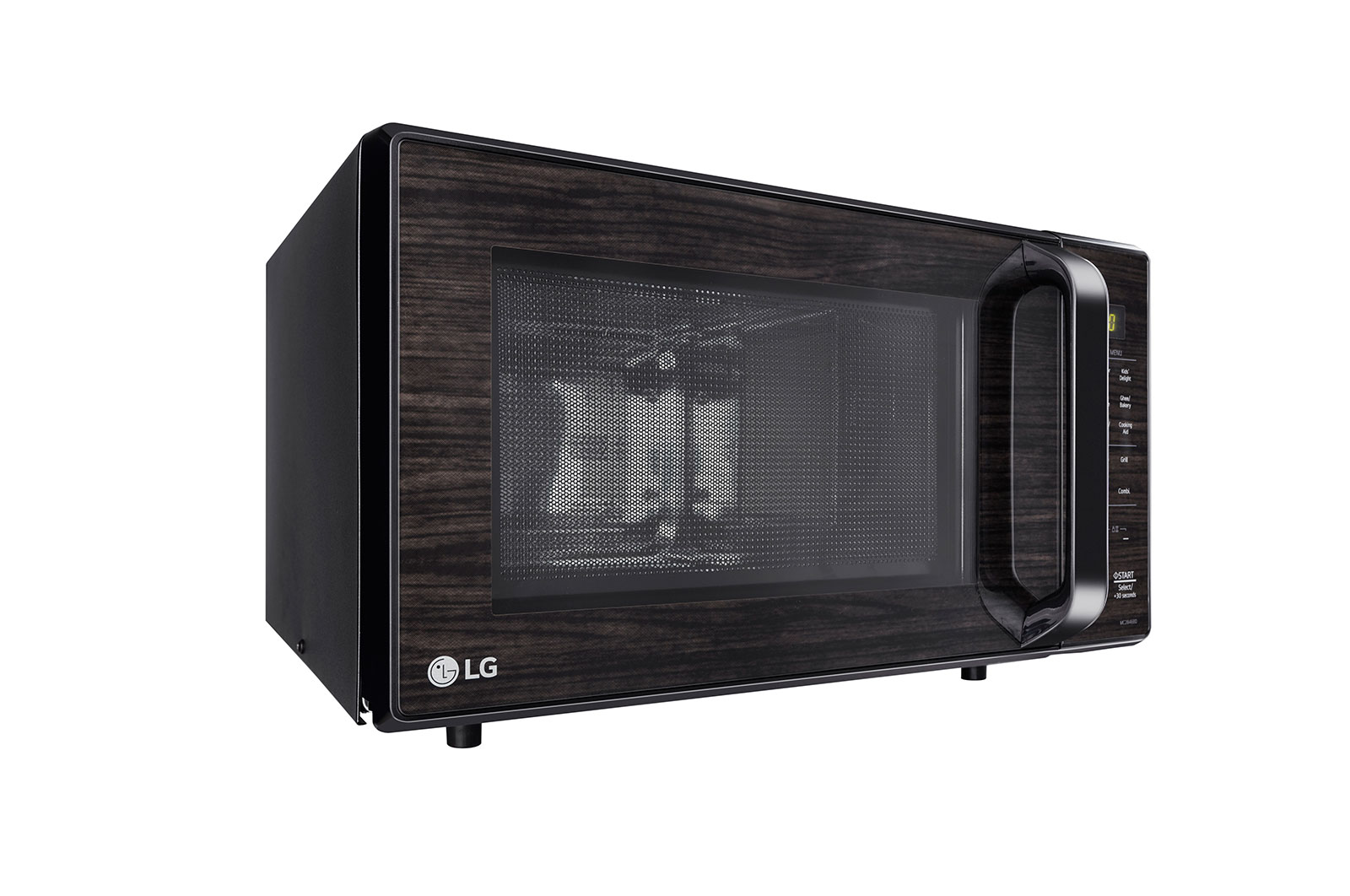 LG 28 L All-in-One Convection Microwave Grill Oven with Stainless Steel Cavity, 251 Auto Cook Menu, Quartz Heater, Silver, MC2846BD