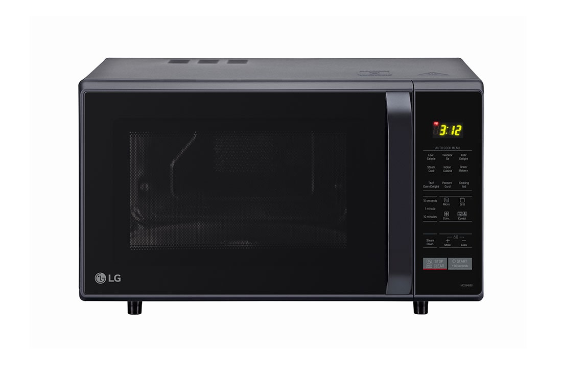 LG 28 L Convection Microwave Oven  (MC2846BG, Black), MC2846BG