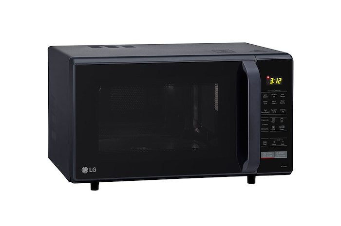 LG 28 L All-In-One Convection Microwave Oven with 251 Auto Cook Menu, Quartz Heater, Health Plus Menu, Black, MC2846BG