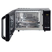 LG 28 L Convection Microwave Oven with Stainless Steel Cavity, 251 Auto Cook Menu, Defrost, Health Plus Menu, Black, MC2846BR