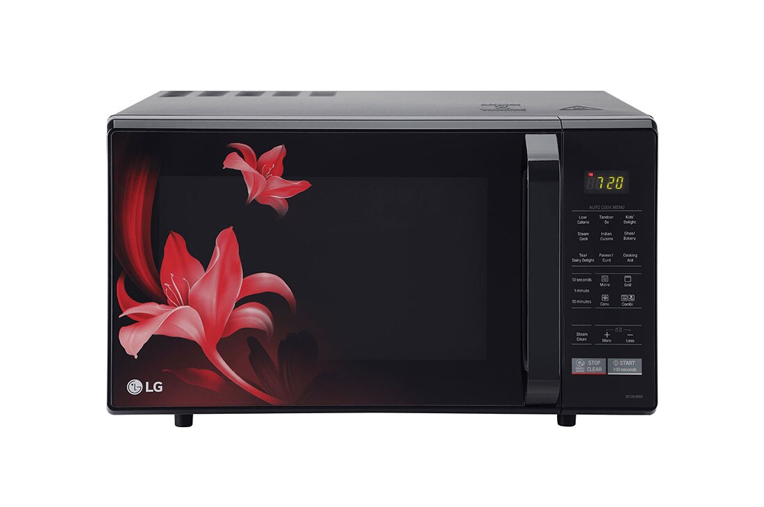 LG MC2846BR convection microwave front view