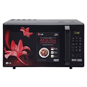 LG 28 L Convection Microwave Oven  (MC2846BR, Black), MC2846BR