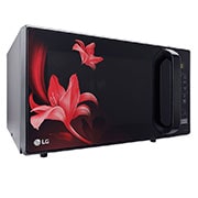 LG 28 L Convection Microwave Oven with Stainless Steel Cavity, 251 Auto Cook Menu, Defrost, Health Plus Menu, Black, MC2846BR