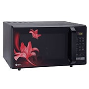 LG 28 L Convection Microwave Oven with Stainless Steel Cavity, 251 Auto Cook Menu, Defrost, Health Plus Menu, Black, MC2846BR