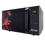 LG 28 L Convection Microwave Oven with Stainless Steel Cavity, 251 Auto Cook Menu, Defrost, Health Plus Menu, Black, MC2846BR