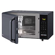 LG 28 L Convection Microwave Oven with Stainless Steel Cavity, 251 Auto Cook Menu, Quartz Heater, Black, MC2846BV