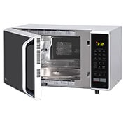 LG 28 L Convection Microwave Oven with 251 Auto Cook Menu, Diet Fry, Quartz Heater, Stainless Steel Cavity, Silver, MC2846SL
