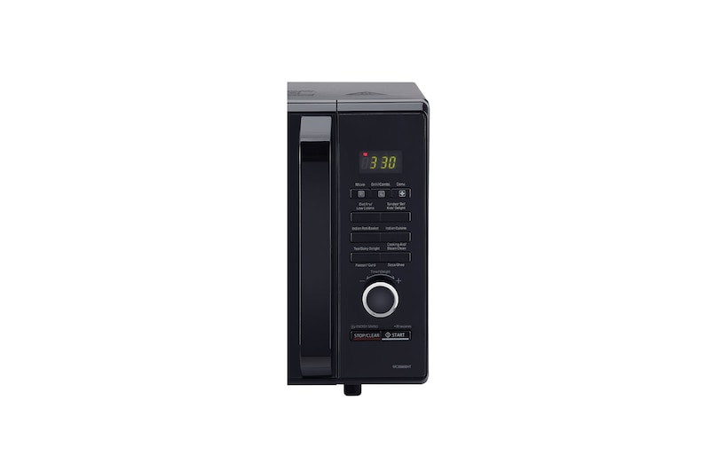 LG 28 L All-In-One Convection Microwave Oven with Diet Fry™, 251 Auto Cook Menu, Roti Basket, Health Plus Menu, Black, MC2886BHT