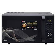 LG 28 L All-In-One Convection Microwave Oven with Diet Fry™, 251 Auto Cook Menu, Roti Basket, Health Plus Menu, Black, MC2886BHT