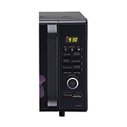 LG 28 L Convection Microwave Oven with Roti Basket, 30 Healthy Heart Recipes, Diet Fry™, Motorised Rotisserie, Black, MC2886BPUM