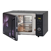 LG 28 L Convection Microwave Oven with Roti Basket, 30 Healthy Heart Recipes, Diet Fry™, Motorised Rotisserie, Black, MC2886BPUM