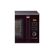 LG 28 L All-In-One Convection Microwave Oven with Diet Fry™, Roti Basket, Motorised Rotisserie, Autocook Menu, Black, MC2886BRUM