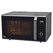 LG 28 L Convection Microwave Oven with 271 Auto Cook Menu, Motorised Rotisserie, Roti Basket, Diet Fry™ ( Black), MC2887BFUM
