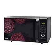 LG 28 L All-in-One Convection Microwave Oven with 271 Auto Cook Menu, Motorised Rotisserie, Roti Basket, Diet Fry, Black, MC2887BIUM