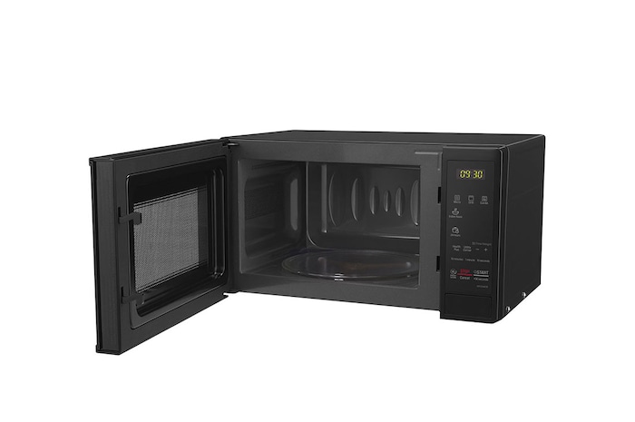 LG 20 L Microwave Oven Grill with Glass Door, i-wave technology, Quartz Heater, Anti-Bacterial Cavity, Black, MH2044DB