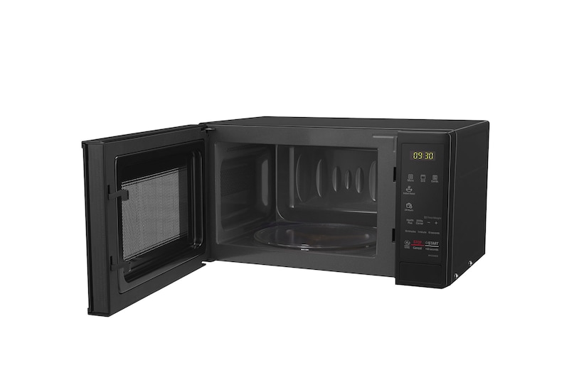 LG 20 L Microwave Oven Grill with Glass Door, i-wave technology, Quartz Heater, Anti-Bacterial Cavity, Black, MH2044DB
