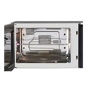 LG 28 L Convection Microwave Oven with Charcoal Lighting Heater, 271 Auto Cook Menu, Motorised Rotisserie, Black, MJ2886BWUM