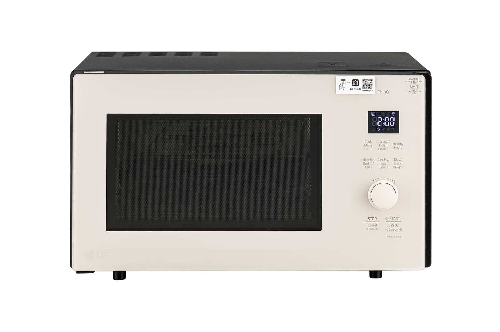 LG MJEN286UBW-Microwave-ovens-Front-view