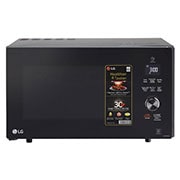 LG 28 L Charcoal Convection Microwave Oven with 301 Auto Cook Menu, Diet Fry™, Roti Basket, Motorised Rotisserie, Black, MJEN286UF