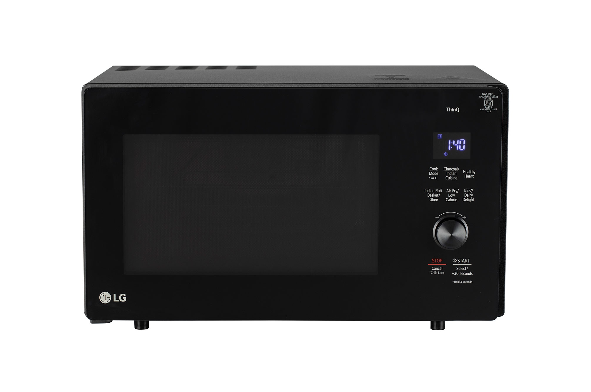 28L Charcoal Microwave Oven with Wi-Fi MJEN286UFW LG IN