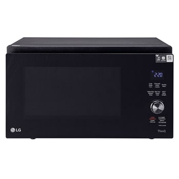 LG MJEN286UFW wifi-enabled-charcoal-convection-microwave front view