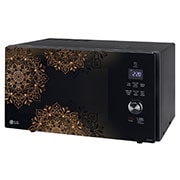 LG 28 L All-In-One Charcoal Convection Microwave Oven with Diet Fry™, Motorised Rotisserie, Auto Cook Menu. Black, MJEN286UI