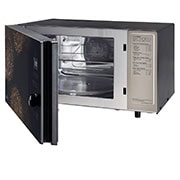 LG 28 L All-In-One Charcoal Convection Microwave Oven with Diet Fry™, Motorised Rotisserie, Auto Cook Menu. Black, MJEN286UI