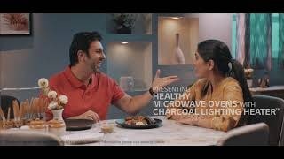LG 28 L All-In-One Charcoal Convection Microwave Oven with Diet Fry™, Motorised Rotisserie, Auto Cook Menu. Black, MJEN286UI