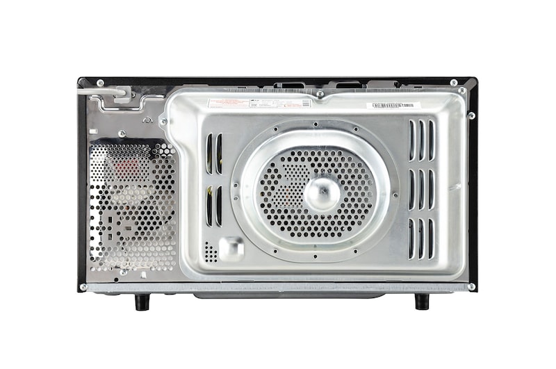 LG 28L Scan-To-Cook Charcoal Convection Microwave Oven, 301 Auto Cook Menu, Diet Fry™, Black, MJEN286VI