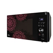 LG 28 L Scan-To-Cook Charcoal Countertop Microwave Oven, Wi-Fi, Diet Fry™, Motorised Rotisserie, Healthy Heart™, Black, MJEN286VIW