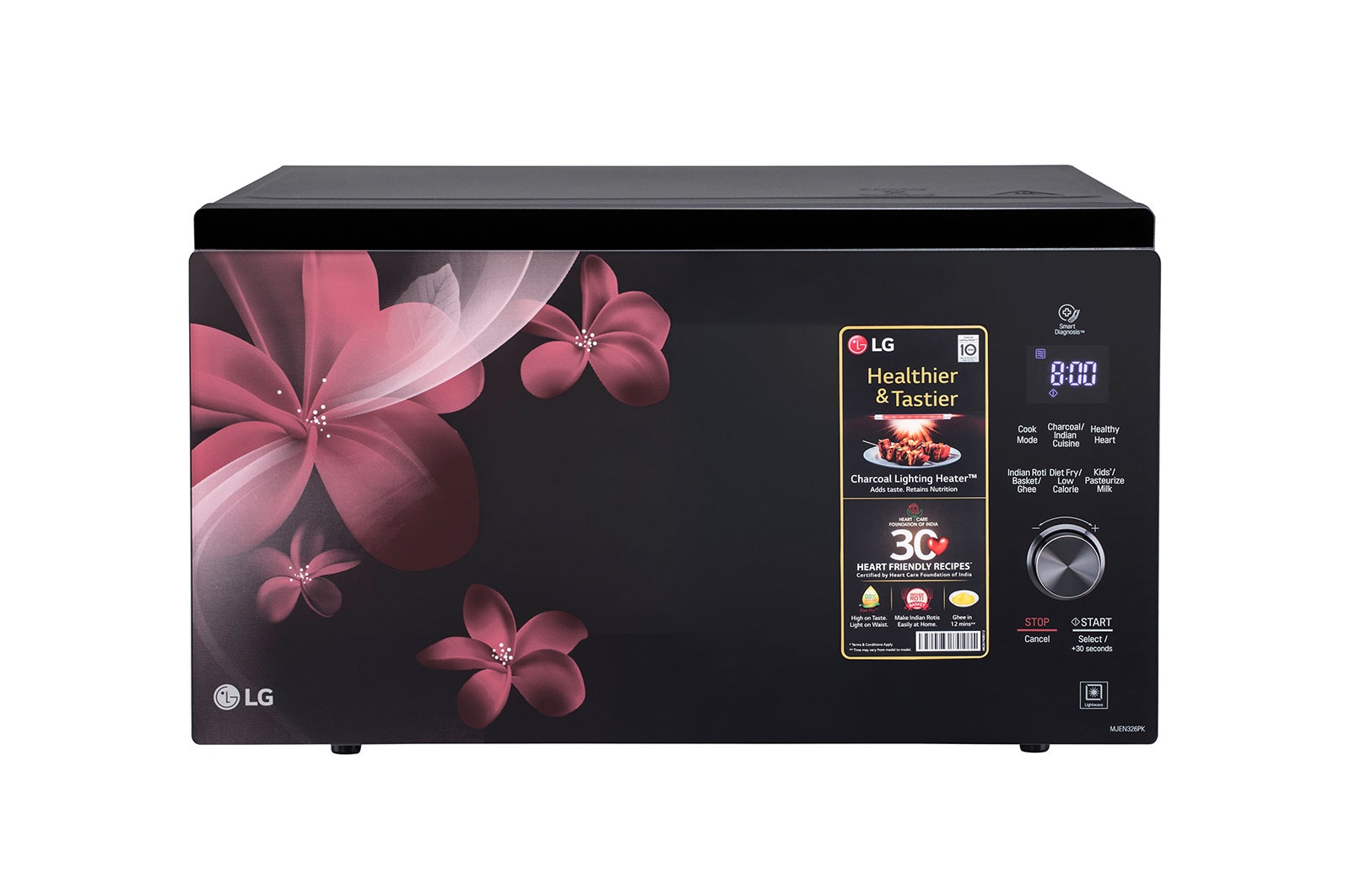 LG 32 L Convection Microwave Oven  (MJEN326PK, Black), MJEN326PK