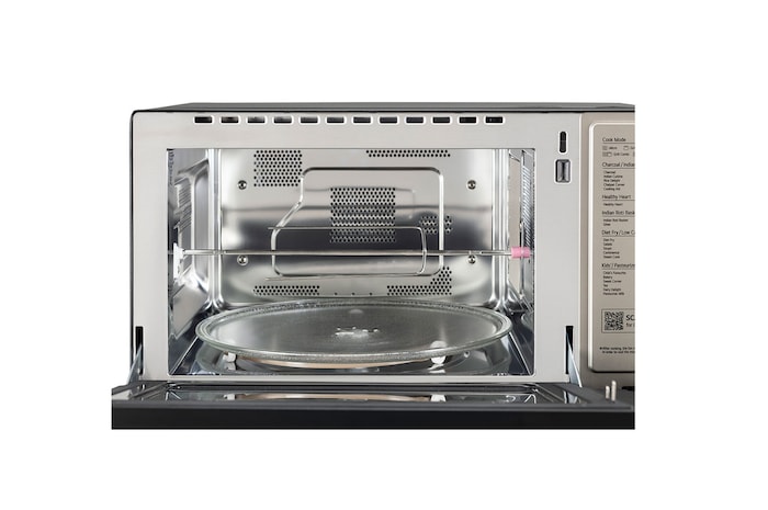 Microwave-ovens-open-view