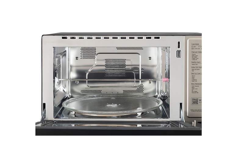 Microwave-ovens-open-view