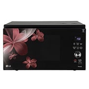 LG mjen326pkw wifi-enabled-charcoal-convection-microwave front view