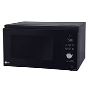LG 32 L Convection Microwave Oven with Twister Smog Handle, Charcoal Lighting Heater, Motorised Rotisserie, Black, MJEN326SF