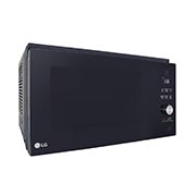 LG 32 L Convection Microwave Oven with Twister Smog Handle, Charcoal Lighting Heater, Motorised Rotisserie, Black, MJEN326SF
